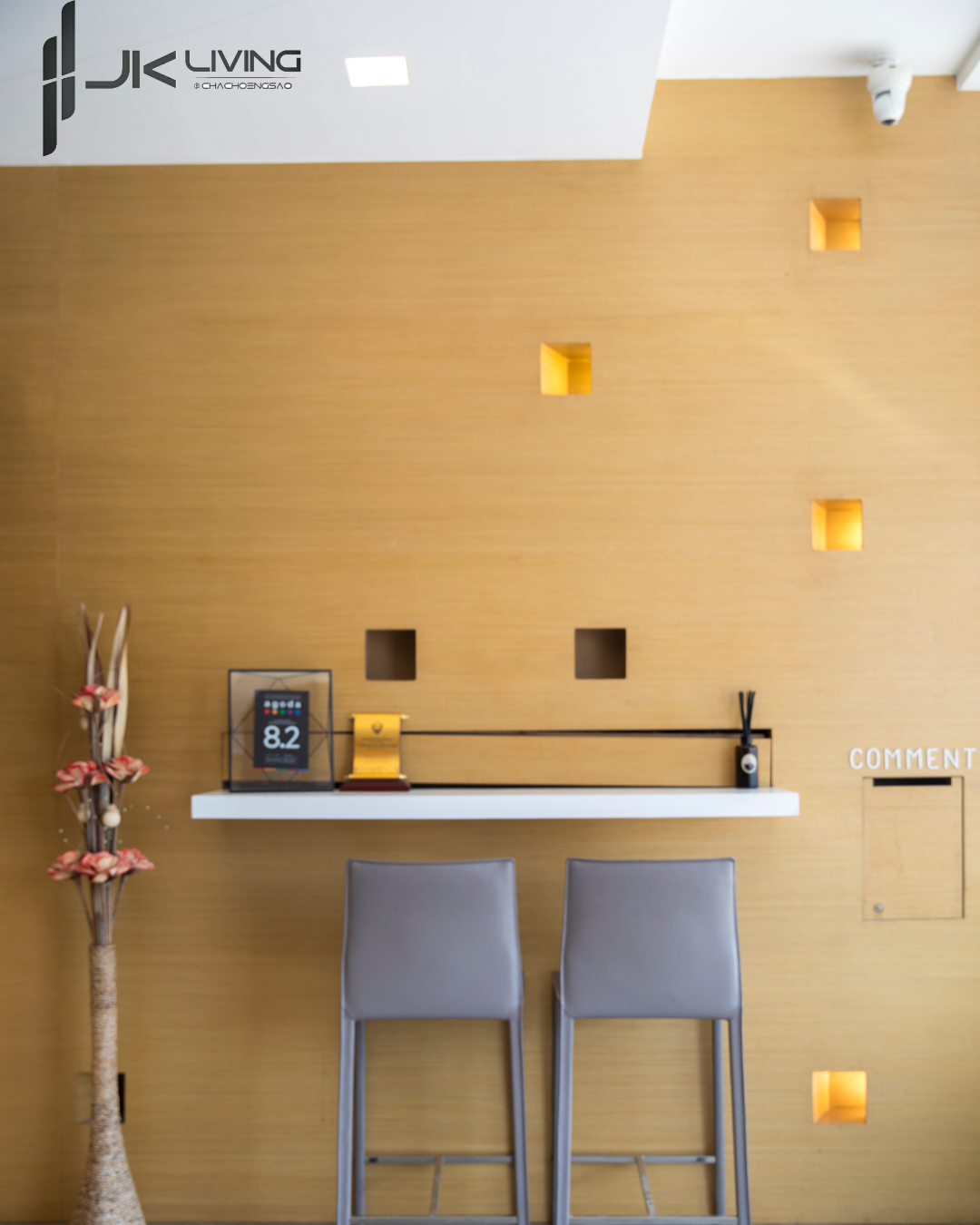 ที่พักฉะเชิงเทรา JK Living Hotel & Service Apartment โรงแรม ที่พัก